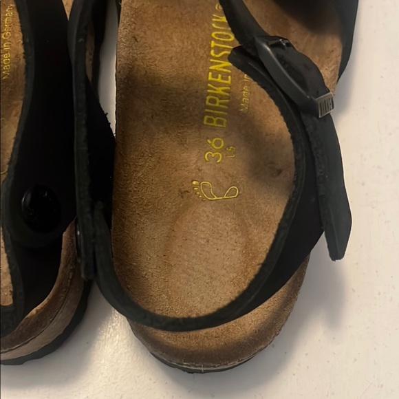 Birkenstock Kids Black Sandals - Picture 7 of 8